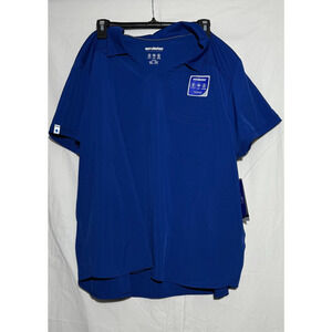 NWT Plus‎ Size SCRUBSTAR Performance Collection Collar Scrub Top 2XL